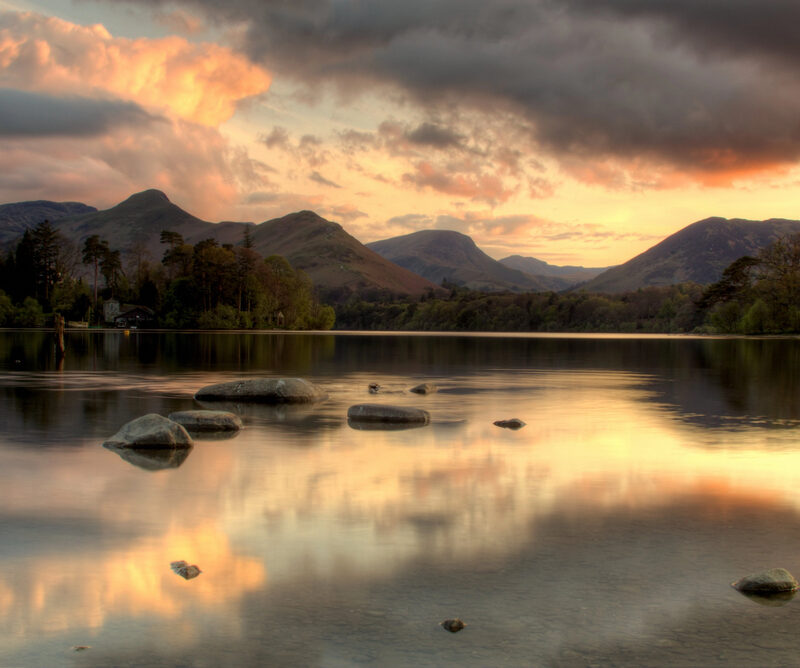 Remote wild camping location ideal for premium campervan touring and off-grid travel